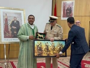 عامل عمالة الصخيرات تمارة رفقة السرب المتوجة 