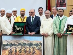 عامل عمالة الصخيرات تمارة رفقة السرب المتوجة 