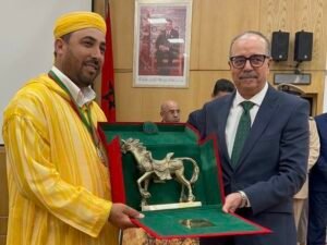 عامل عمالة الصخيرات تمارة رفقة السرب المتوجة 