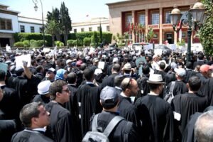 إستمرار إضراب هيئة المحامون بالمغرب