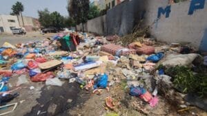 انتشار كبير للازبال في مرس الخير