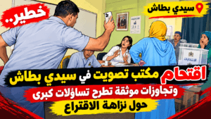 رئيس جماعة سيدي بطاش يهدد رئيسة مكتب التصويت