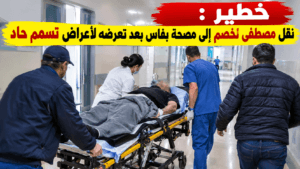 تعرض مصطفى لخصم للتسمم