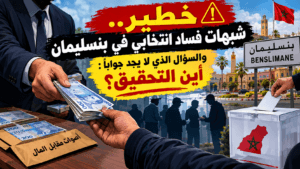 شبهات فساد إنتخابي في بنسليمان